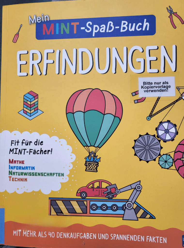 Buchcover Mint Spass Buch Erfingunden