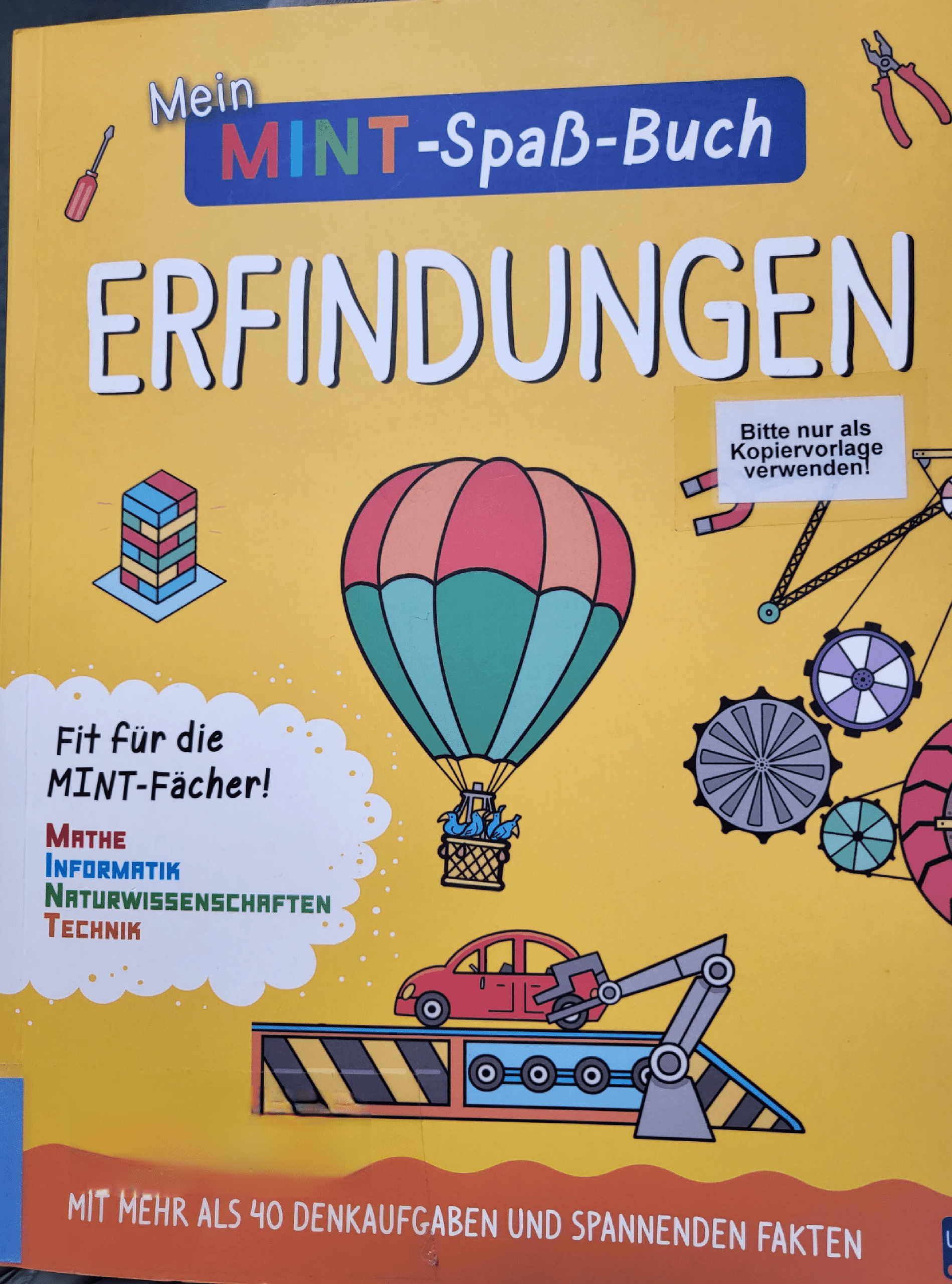 Buchcover Mint Spass Buch Erfingunden