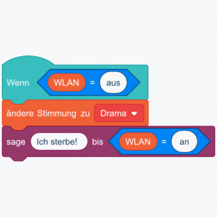 WLAN aus, Drama an – Lustiges Programmier-Shirt für Kinder
